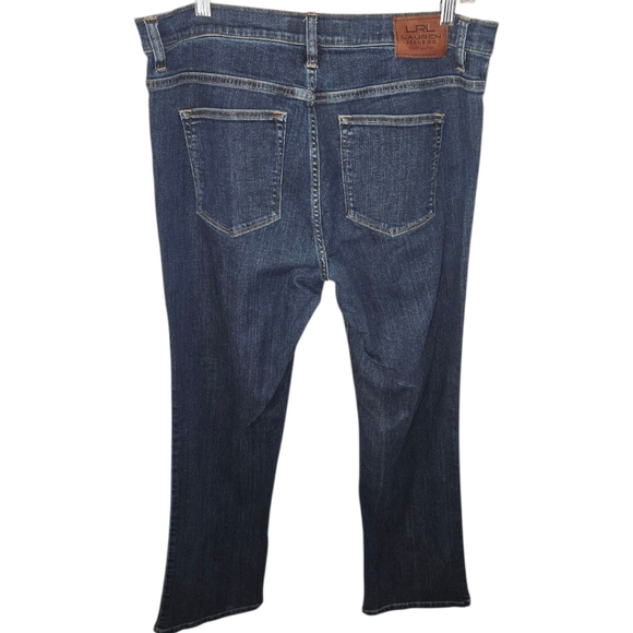 Green Label LRL Lauren Jeans Co. Ralph Lauren Classic Straight Jeans - Picture 2 of 2